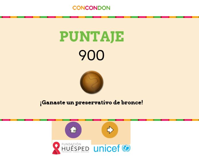 Dinámico juego que enseña la prevención del VIH Foto: captura de pantalla