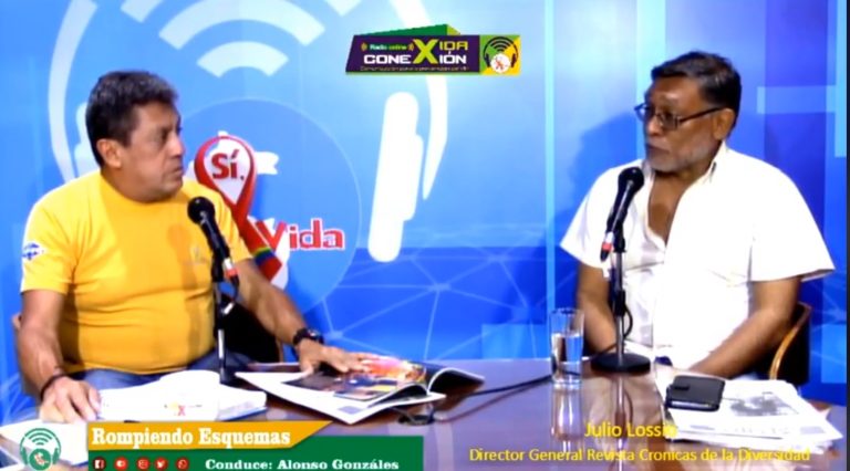 En ‘Rompiendo Esquemas’ conversamos con Julio Lossio y Jorge Chávez sobre la revista Crónicas de la Diversidad