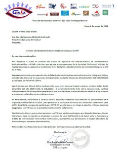 Carta essalud GIVAR