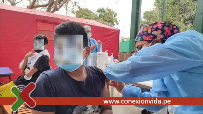 8 regiones no llegan al 50 de vacunados de 12 a 17 años