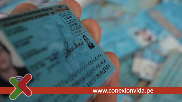 DNI DEBERÁ INCLUIR DATOS DEL GRUPO SANGUÍNEO