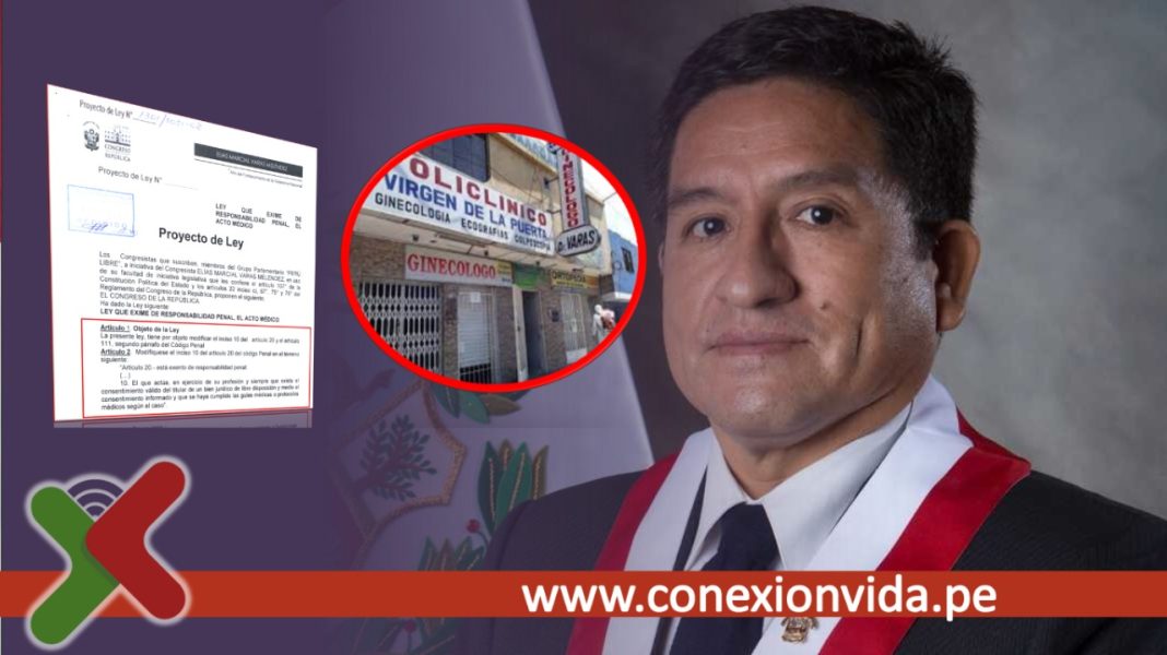 Congresista de Perú Libre propone ley que exonera de responsabilidad penal a médicos en casos de negligencia Congresista de Perú Libre propone ley que exonera de responsabilidad penal a médicos en casos de negligencia