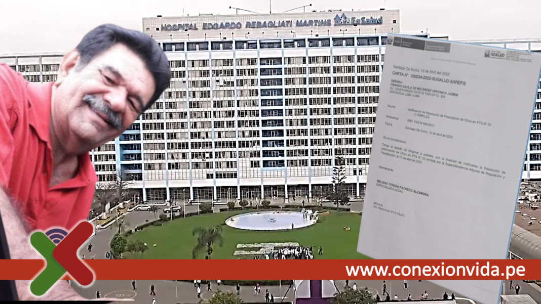 Negligencia en Susalud prescribe caso por la muerte de médico al que le perforaron estómago