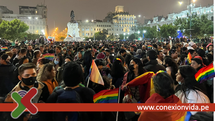 Lima se pintó de los colores del arcoiris